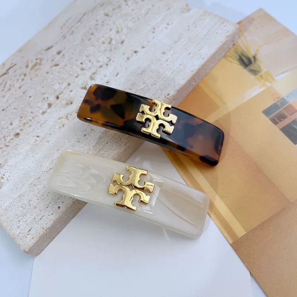 Tory Burch Acrylic Bangs Side Hair Clip